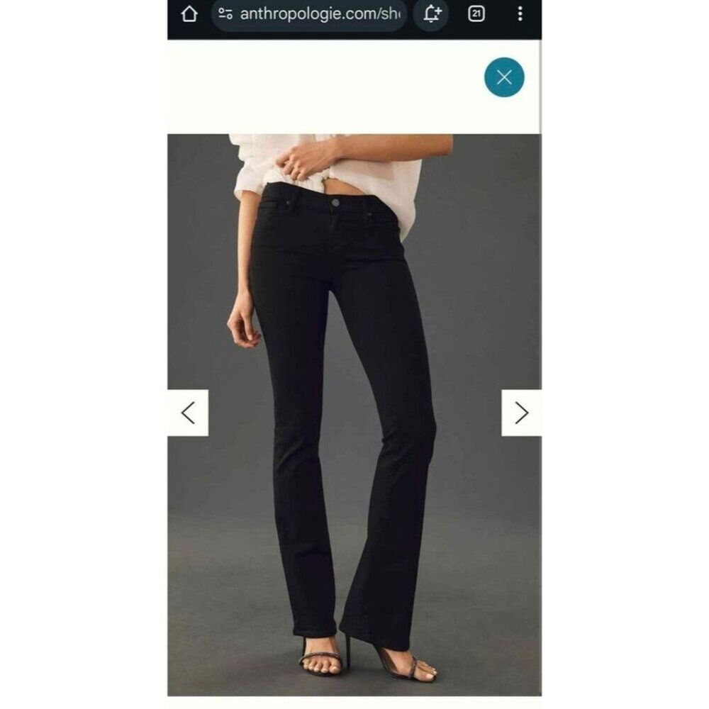 NWT Plus Size 26 Paige Manhattan Mid-rise Slim Boot Anthropologie PAIGE